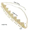 عصابات الرأس الجزائرية مجوهرات الزفاف سلسلة شعر ذهبية اللون الكريستال شراطة الجبهة السلسلة التاج هدايا المرأة تاج ملحقات 231102