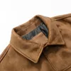 Giacche da uomo RARF giacca da uomo in pelle scamosciata primaverile e autunnale top 231110