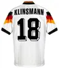 Футбольные майки MATTHAUS KLINSMANN в стиле ретро из Германии 90, 92, 94. Высшее тайское качество. Винтажная футбольная рубашка VOLLER RIEDLE BIERHOFF 1996 года. BALLACK 06 MULLER 14. Комплект классических футболок.
