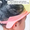 Bonnets de douche Bébé sûr bonnet de douche doux réglable imperméable shampooing visière cheveux lavage chapeau enfants oreille Protection enfants protéger tête couverture L231111