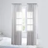 Занавеска-вуаль с текстурой окна для гостиной, спальни, 100X200 см (1), шторы