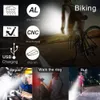 Lumières de vélo 3 LED feu arrière de cyclisme avec USB Rechargeable vélo queue pince lumière lampe Luz Bicicleta accessoires 231109