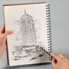 Notepads Professional Sketching Book Thick Paper Notebook Diary Art School provides pencil drawing notebook books 230408