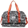 Torby Duffel Duże kobiety torba podróżna noszenie bagażu Zebra Wzór torebki DUFLE TOTE do walizki