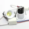 Gratis shipping dimbar LED COB SPOT DOWNELIGHTS 3W mini skåp Showcase ned lampor taklampor förare inkluderade AC85-265V