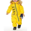 Kurtki Zestaw narciarski dla dzieci zagęszczony śnieg i wiatr profesjonalne wodoodporne spodnie dla chłopców dziewczęta 231109