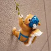 Garden Decorations Creative Cartoon Cute Squirrel Climbing Outdoor Courtyard Balkong Kindergarten Pot Plant Pipe Landscape Harts