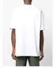 T-shirts voor heren RAF Simons Spring/Summer Mirage Print Round Neck Cotton High Quality Loose Short Sleeve T-Shirt
