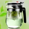 Waterflessen 750Ml Hittebestendige Glazen Theepot Chinese Kung Fu Thee Bloempot Compact Formaat Koffiezetapparaat Puer Ketel Drinkwares 231109