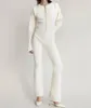 Женские штаны с двумя частями йорк-ниша дизайн шелковой хлопковой эластичная нить тонкая грудь вязаная кардигановая колокольчика наборы женщин