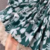 Sukienki swobodne delikatne wiatrową sukienkę kwiatową Kobiecowa kolekcja talii
