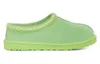 Fashion da donna fatti a mano Stivali da neve caldi retrò pantofole Tasman Slipper 'PAROREET Green' 5950-PTGN