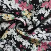 Lässige Kleider Frühling Sommer Lose Blumen Kurzes Kleid Für Frauen 2023 Rüschen Halbhoher Kragen Damen A Line Oversize Print