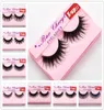 3D handmade false eyelash 100 Supernatural Lifelike strip lashes thick fake faux eyelashes Makeup beauty X0888382910