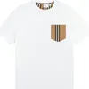 magliette Moda uomo Abbigliamento di alta qualità Manica corta Punk Lettera Stripe Uomo Donna Amanti T-shirt di lusso Skateboard 100% cotone camicia di design