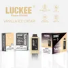 LUCKEE TURBO 10000 bouffées 22 ml d'e-liquide Batterie 600 mAh Type-C rechargeable à double maille Mode TURBO avec indicateur LED avec débit d'air réglable