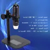 Microscope numérique USB 50-1000X 8LED avec mini loupe d'endoscope zoom avec support réglable véritable caméra vidéo haute résolution 13MP Tdtqp