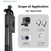 Selfie-Einbeinstative COOL DIER 1580 mm neues kabelloses Selfie-Stick-Stativ, faltbares Einbeinstativ mit Fülllicht für Gopro-Action-Kameras, Smartphones, Selfie Q231110