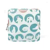 Sacs de rangement Sac à main Portable Cosmétique Étanche Tante Toilette Changement Serviette