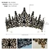 Bridal Hairpin Headpiece Accessories With Full Diamond Crown Color Rhinestone Crown Wedding Dress Adult Ceremony Vintage Wedding Hair Jewelry