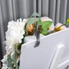 結婚式のウェルカムサイン花の飾りと誕生日パーティーの結婚式のレセプションサインフラワー装飾