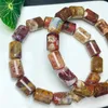 Link bransoletki naturalny ocean jasper kuberze koraliki bransoletka moda szlachetna Kryształowa biżuteria Kobiety uzdrawianie bohemia świąteczne prezent 10x16mm