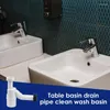 Zestaw akcesoriów kąpielowych pułapka na pułapkę przeciwodorową rurę elastyczną i rozszerzalne rurki do szamponu do szamponu śmieci w łazience