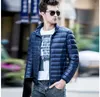 Men's Down Winter Parka Jacket Men 2023 Fashion UltraLight Warm Coat Light Weight Parkas Male Outwear Clothing Windbreaker