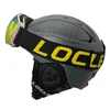 Caschi da sci LOCLE Casco da sci Uomo Donna Integralmente modellato Bambini Casco da sci per bambini Skateboard Sci Snowboard Casco da motoslitta 231109