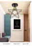 Wall Lamp Modern Nordic Art Five-angle Star Lamps Bedside Aisle Lights Bathroom Bedroom Indoor Decor Lighting Decorations Gold