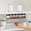 Storage Holders Racks Kitchen spice rack selfadhesive wall mounted shelf storage for condiment bottles organizer kitchen 230410