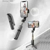 Selfie Monopods Selfie Stick Trépied avec télécommande sans fil Monopodes pliables Support de support de téléphone portable à rotation 360 pour IOS Android Q231110