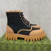 Designer män kvinnor stövlar riktiga läder halv boot klassiska stil skor vinter höst snö stövlar nylon duk ankel boot