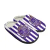 Slipare Sanfrecce Fotboll Hem Bomullsmän Kvinnor Plush Bedroom Case Keep Warm Shoes Thermal Indoor Slipper