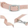 Hundhalsar Leases Set Collar Leash Pet PVC Cat Collar Leases For Small Medium Big Dog Outdoor Walk 231110