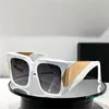 Fashion designer sunglasses for women avant-garde unique square oversized glasses summer outdoor leisure