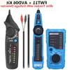 Freeshipping High Quality RJ11 RJ45 CAT5 CAT6 Telefontrådspårare Tracer Toner Ethernet LAN Network Cable Tester Line Finder IBUPL