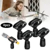 Lighting Studio Accessories 14 Pack Universal Microphone Clip for Mic Mount Holder Handheld WirelessWire Mic Rotatable Durable Stand Clip 231109