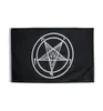 Whole In Stock 3x5ft Black Baphomet Church Templar Satan Flag Roman Catholic Knights Templar Pentagram Banners For Decoration8488526