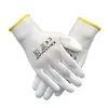 Protezione delle mani Guanti da lavoro all'ingrosso Guanto di sicurezza in nitrile rivestito in PU flessibile per lavoro meccanico Nylon Cotone Palm Ce En388 Oem Dr Dhxux