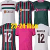 23 24 Fluminense Futebol Jerseys 2023 2024 MARCELO PH GANSO Cartola Especial NINO Camisas de Futebol Fluminense Outubro Rosa Jersey