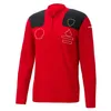 2022 2023 Men's Formula One outdoor sports fashion long sleeve zipper sweater coat F1 team racing suit customized for men and women.