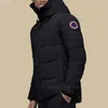 Men's Down Parkas Designer Canadian Winter Hoodied Outdoor Canada Jacket Couple Black Camouflage Goose Coat Suya
