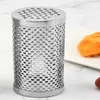 Verktyg Hexagon Grill Pellet Tube Camping Supplies Rökt rostfritt stål BBQ Perforerat Mesh Kitchen Accessories Spice