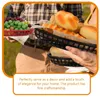 Dinnerware Sets 6 Pcs Snack Basket French Fries Bread Home Fruit Plate Abs Compact Fry Fried Chicken Convenient