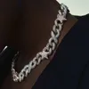 Bijoux de créateur couleur D Moissanite en argent Sterling 925, collier personnalisé magnifiquement Cool, chaîne cubaine, bijoux de rappeur Hip Hop