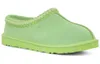 Fashion da donna fatti a mano Stivali da neve caldi retrò pantofole Tasman Slipper 'PAROREET Green' 5950-PTGN