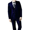 Mens Suits Blazers Style Black Two Bottom Satin Beach Men Suit Wedding Prom Costume Homme 3 Pieces JacketPantVest 231110