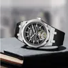 Montres-bracelets AESOP Mens Gradient Double Creux Cadran Tourbillon Volant Montre 7057 Saphir Mâle Enroulement Manuel Mécanique Horloge Super