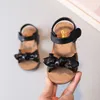 First Walkers Baby Girls Sandals Children's Beach Shoes Summer Children's Brand Sandals Soft Fashion Bow Simple Classic Comfortable and Cute 230410